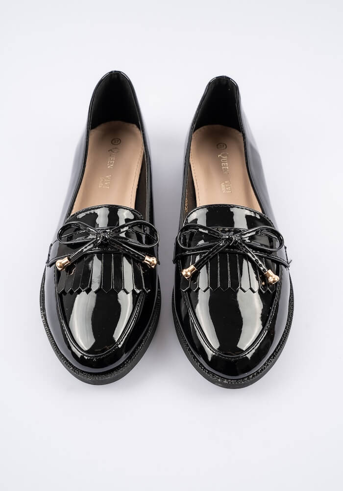 Γυναικείο Loafer Μαυρο Δερματίνη κωδ:3305-16