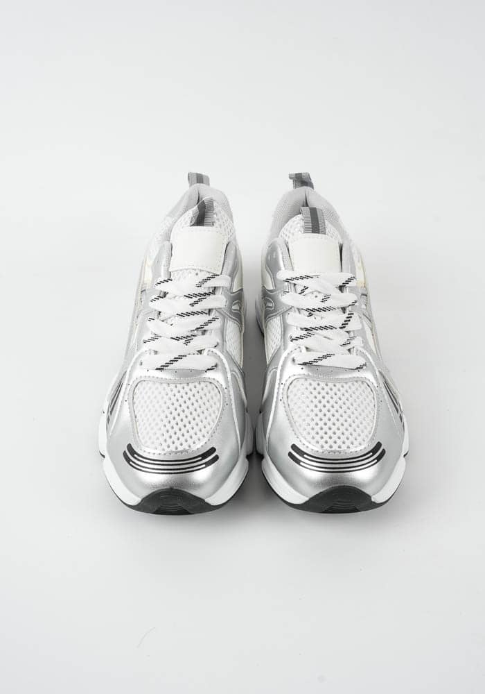 Γυναικείο Αθλητικό Παπούτσι Silver κωδ:AB12-YD3305-58