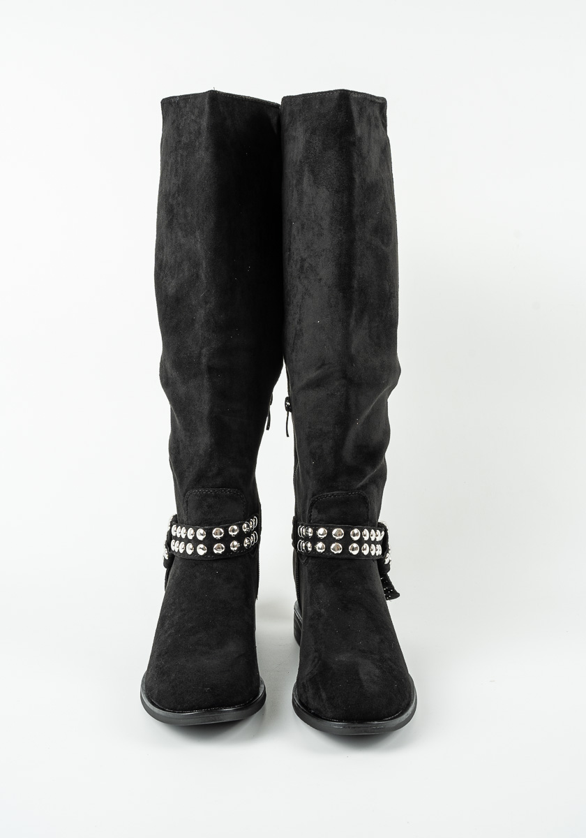 Γυναικεία Μποτα Μαυρη κωδ:CH2107