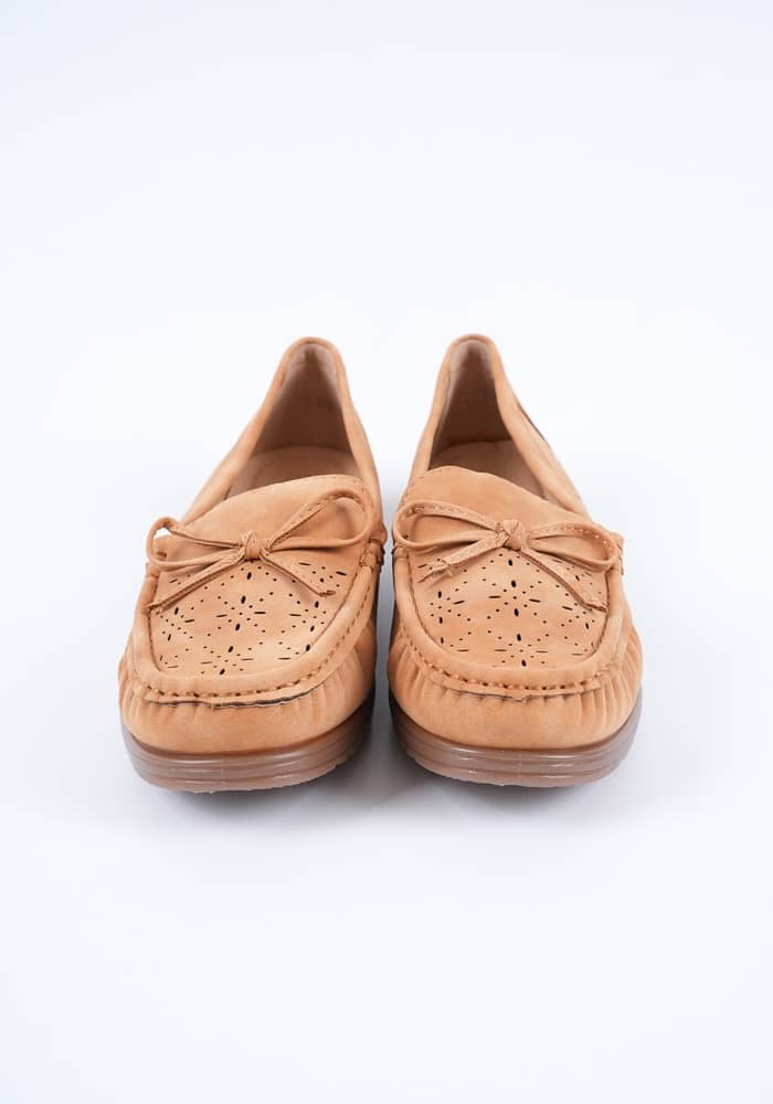 Γυναικείο Μοκασινι Καμελ Suede κωδ:Z7-CC7891-03