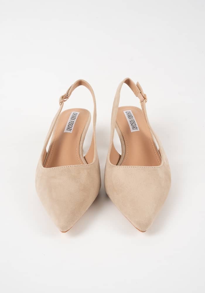 Γυναικεία Γόβα Μπεζ κωδ:A71-828