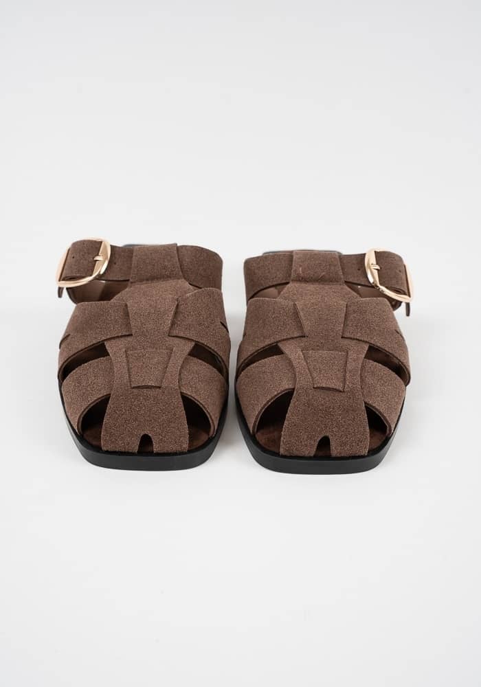 Γυναικείο Σανδάλι Καφέ κωδ:270-111