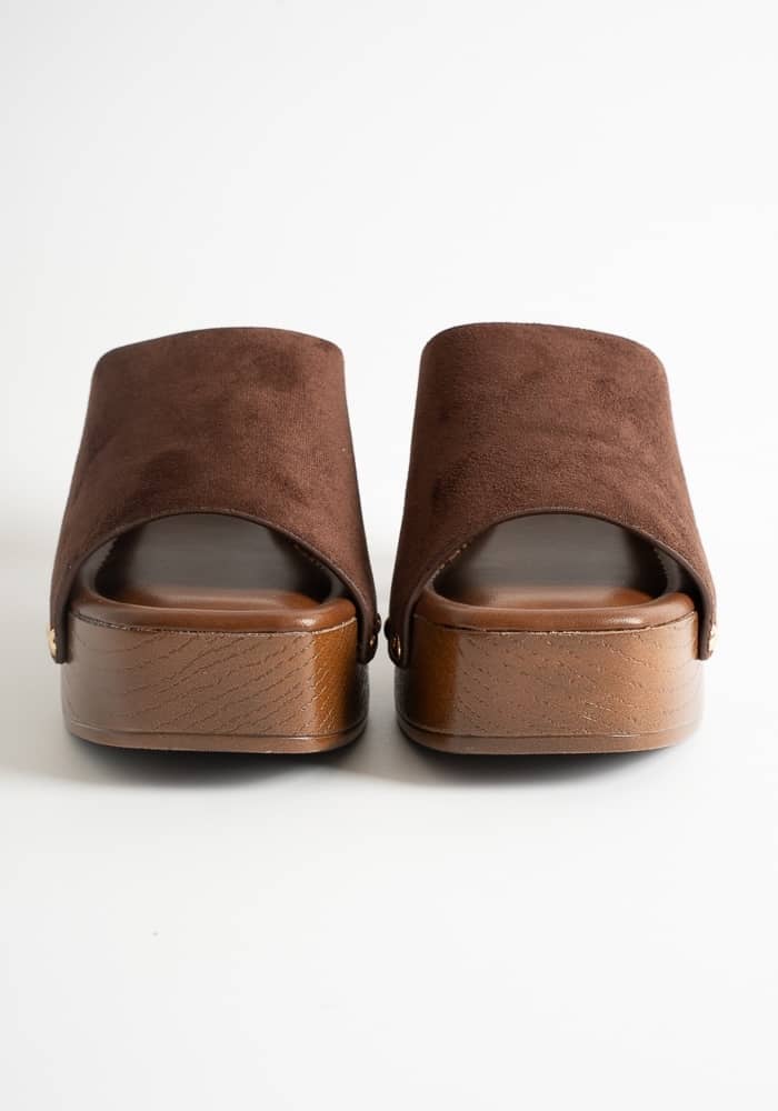 Γυναικείο Clogs Καφε κωδ:FH-075