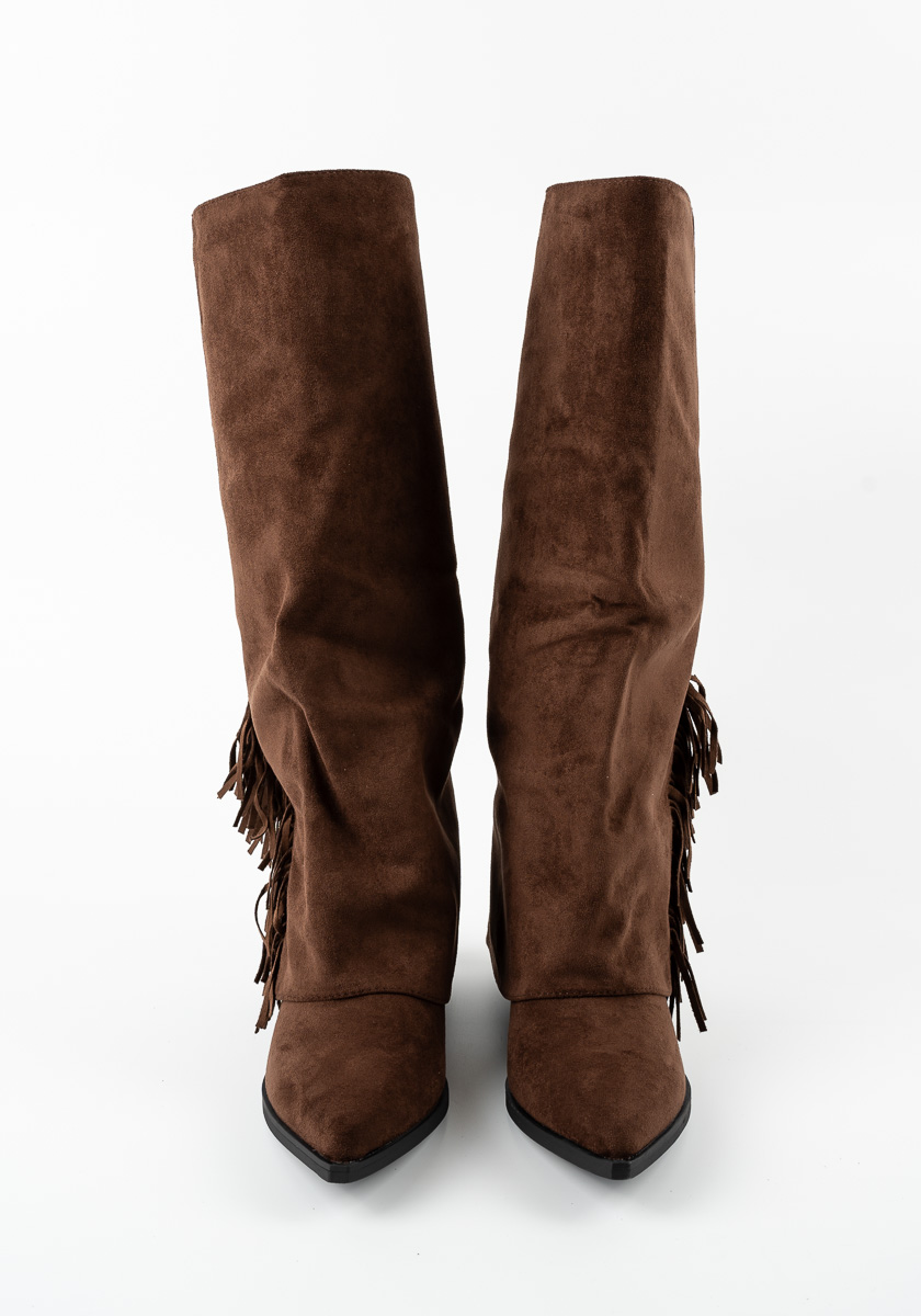 Γυναικεία Μποτα Καμελ κωδ:RXJ-302