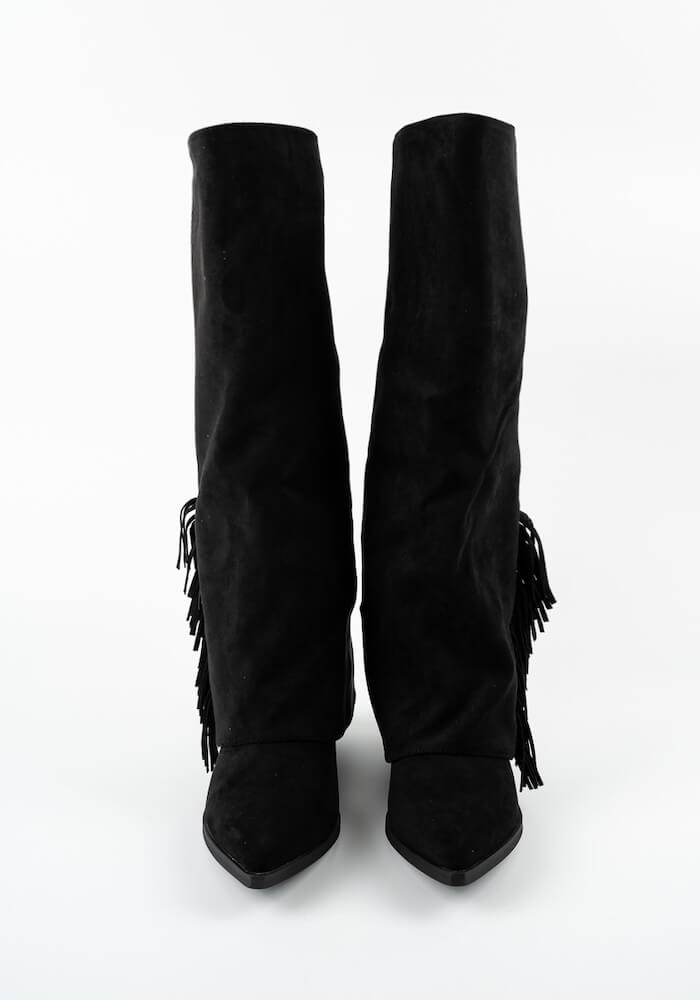 Γυναικεία Μποτα Μαυρη κωδ:RXJ-302