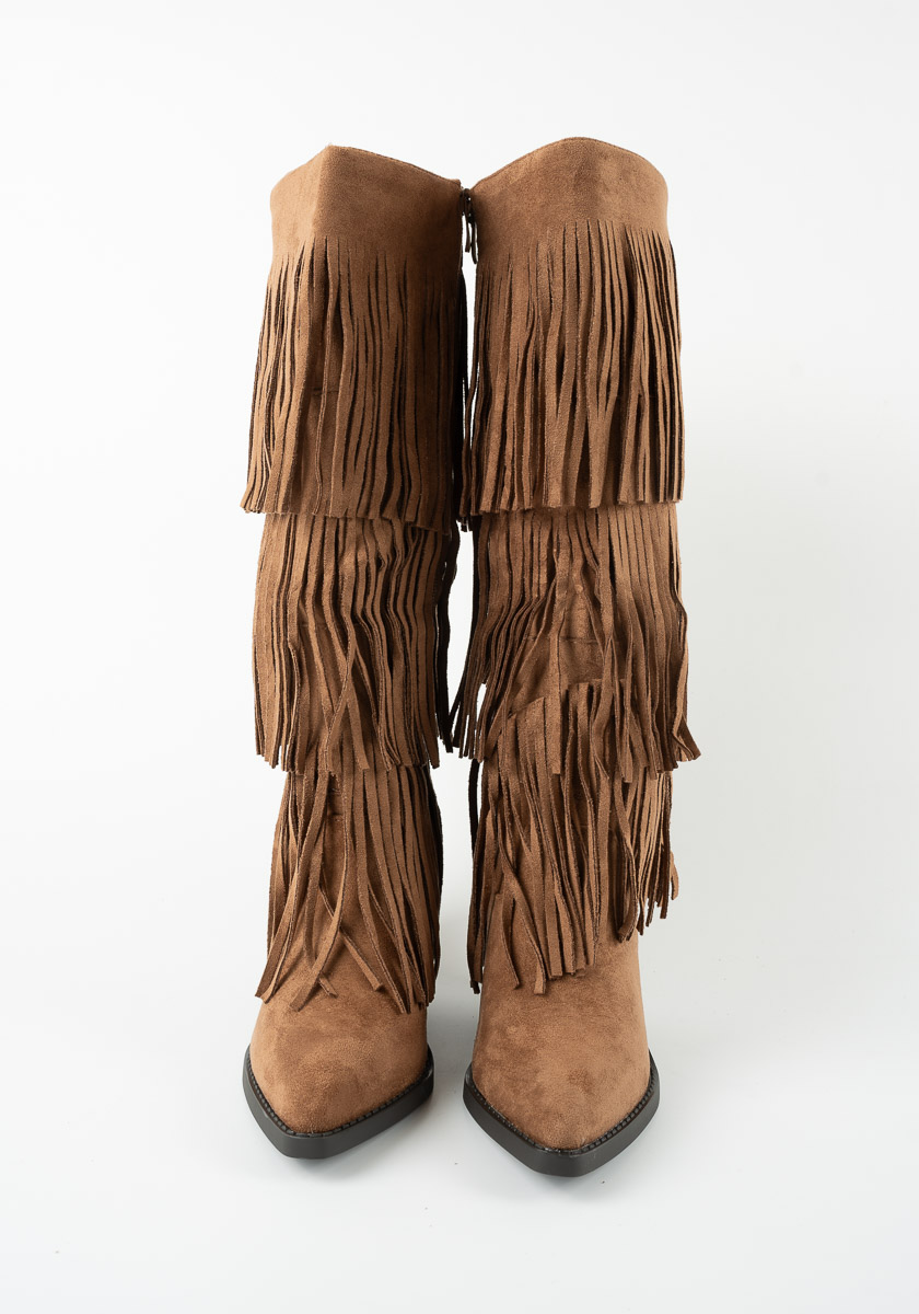 Γυναικεία Μποτα Καμελ κωδ:RXJ-308