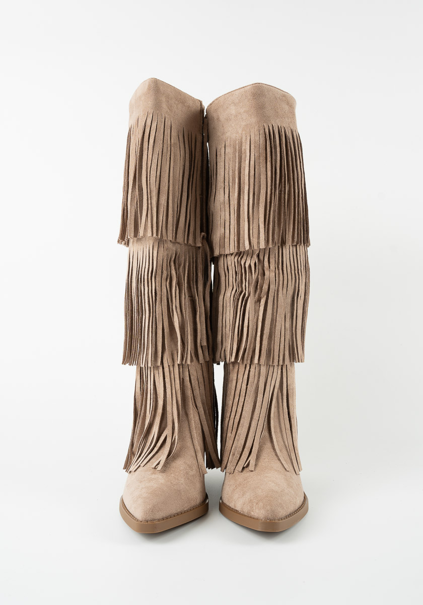 Γυναικεία Μποτα Χακι κωδ:RXJ-308