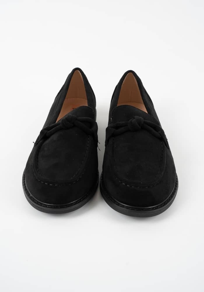 Γυναικείο Μοκασινι Μαυρο Suede κωδ:VB67323