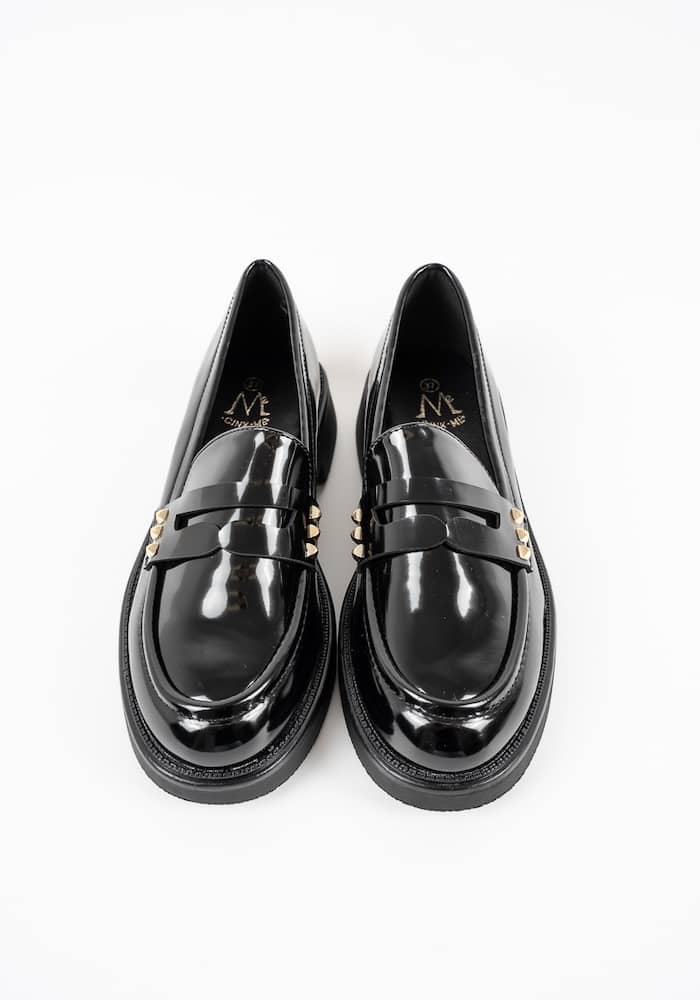 Γυναικείο Loafer Μαυρο Δερματίνη κωδ:YU5598-30